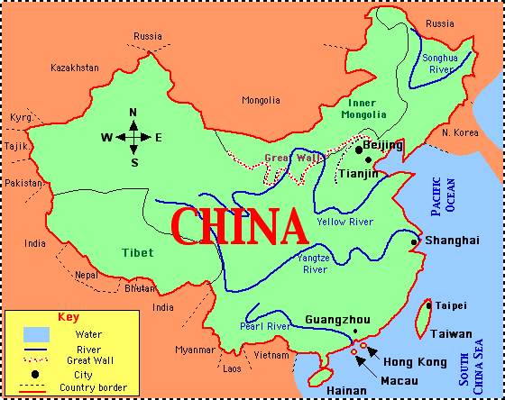 Mapa de China