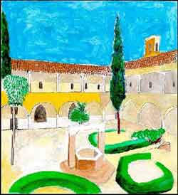 Pintura por Sergio Piane-Paolo Feroci encontrado en el CD Francesco: The Man, The Saint, The Places.