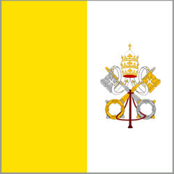 Bandera del Vaticano