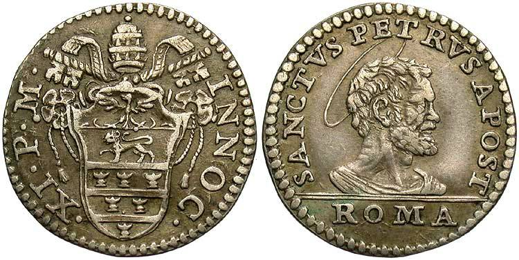 Monedas del Papa Inocencio XI
