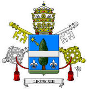 Bandera del Papa Leon XIII